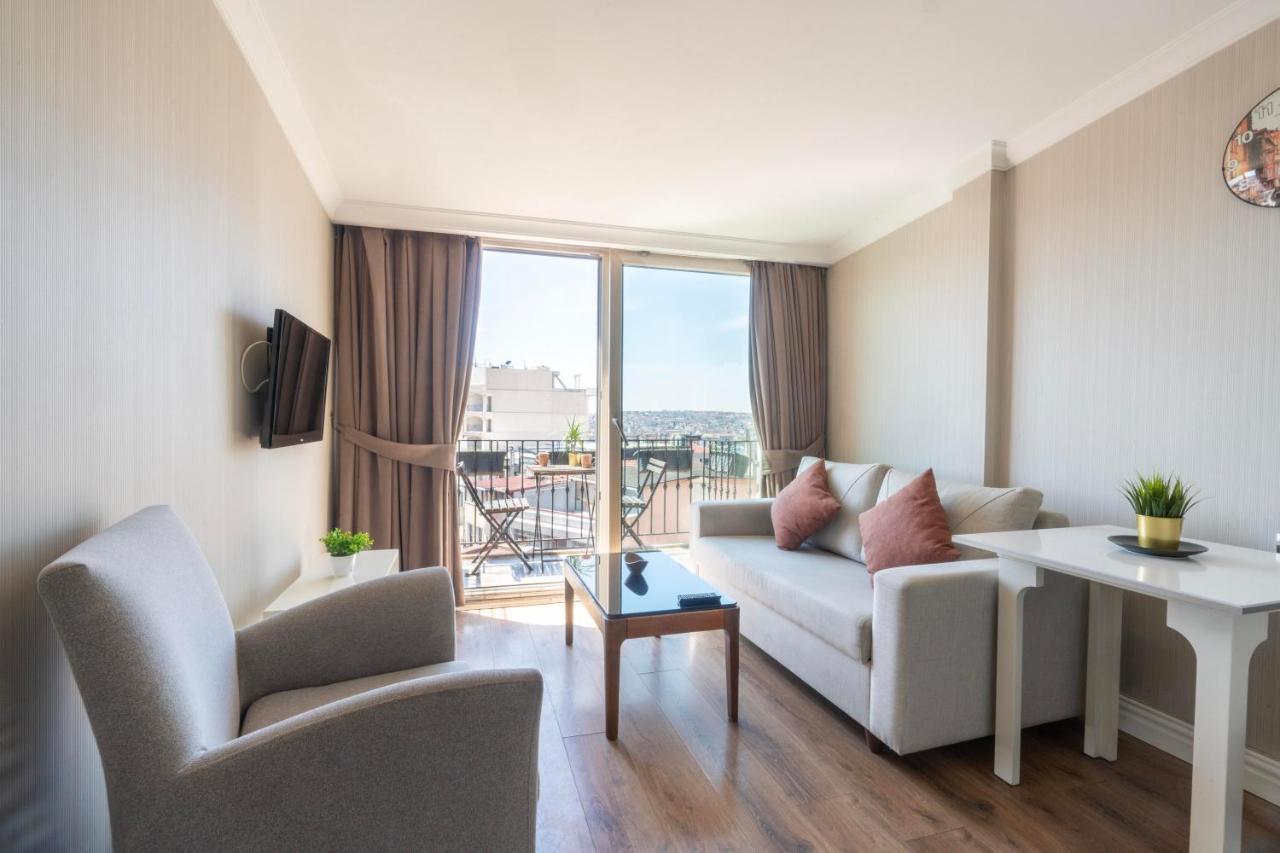 6 Apartment Galata Istanboel Buitenkant foto